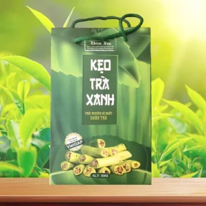Kẹo lạc trà xanh hộp 500g