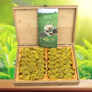 Trà đinh loại 2 hộp tre ép 500g